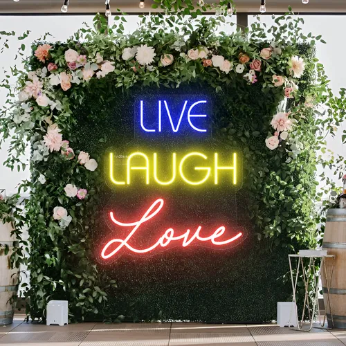 Live Laugh Love Neon Sign - Imprint Now