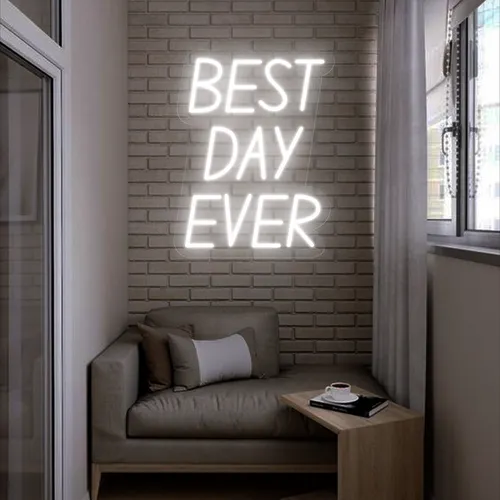 Best Day Ever Neon Sign - Imprint Now
