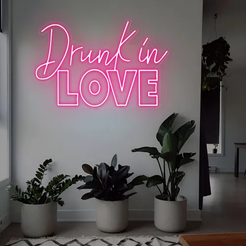 Drunk in Love Neon Sign - Imprint Now
