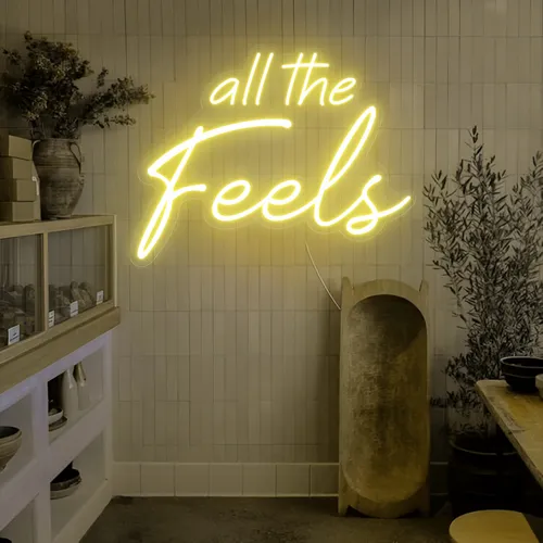 All The Feels Neon Sign - Imprint Now