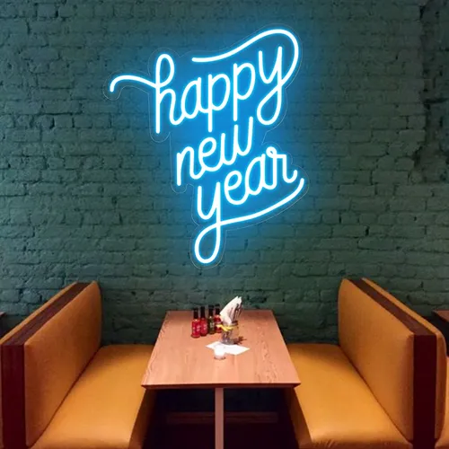 Happy New Year Neon Sign - Imprint Now