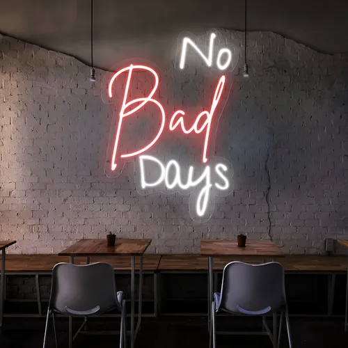 No Bad Days Neon Sign - Imprint Now