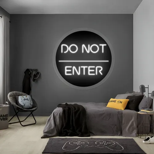 Do Not Enter Neon Sign - Imprint Now