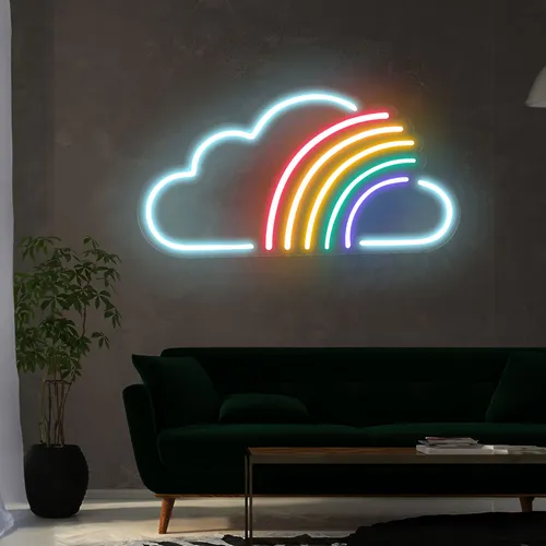 Rainbow Neon Sign - Imprint Now
