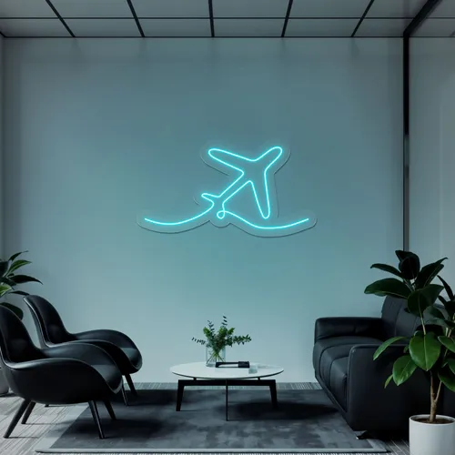 Airplane Neon Sign - Imprint Now
