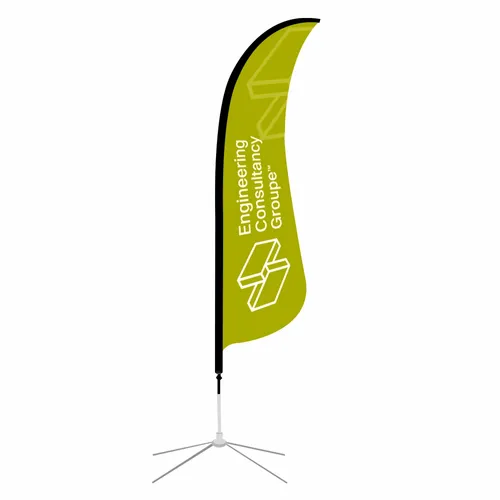 Shark Fin Flag - Imprint Now