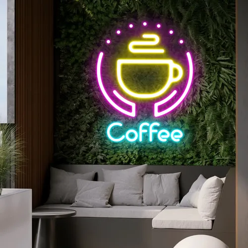 Captivating Coffee Neon Sign - Imprint Now