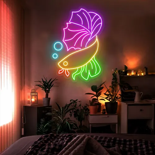 Fish Neon Sign - Imprint Now