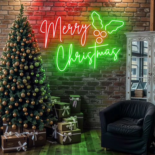 The Merry Christmas Neon Sign - Imprint Now