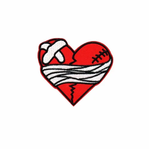 Battered Heart Patch - Imprint Now