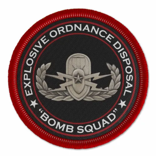 Explosive Ordinance Disposal Military Patch - Imprint Now