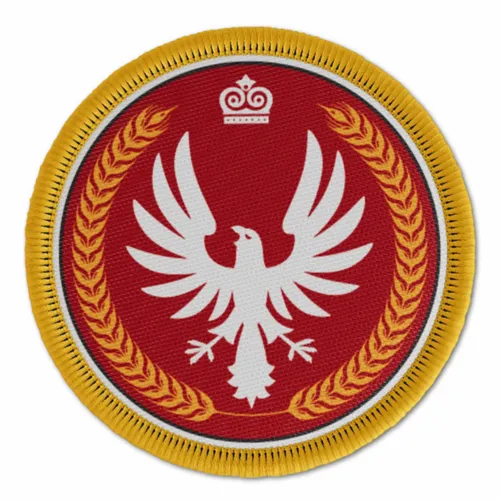 Yello and Red Bird Military Patch - Imprint Now