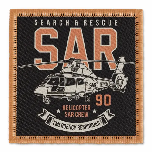 Search and Rescue Military Patch - Imprint Now