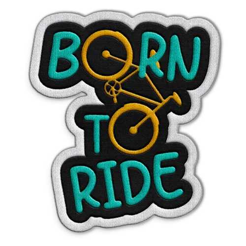 Born To Ride Hat Patch - Imprint Now