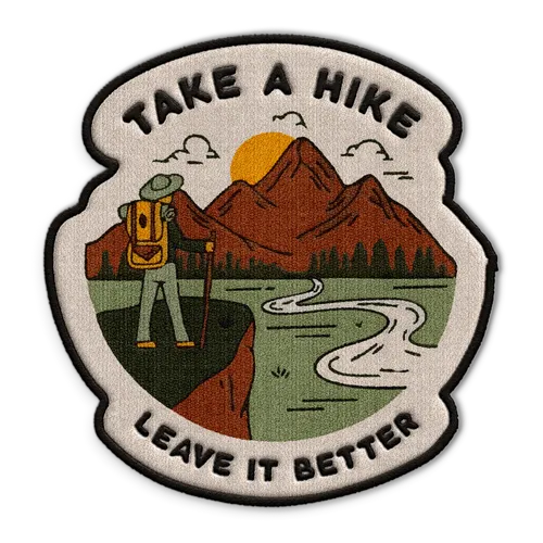 Take A Hike Hat Patch - Imprint Now