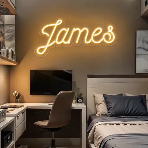 James Neon Sign - Imprint Now