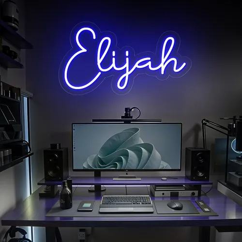 Elijah Neon Sign - Imprint Now