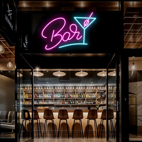 Oh Cocktail Bar Neon Sign - Imprint Now