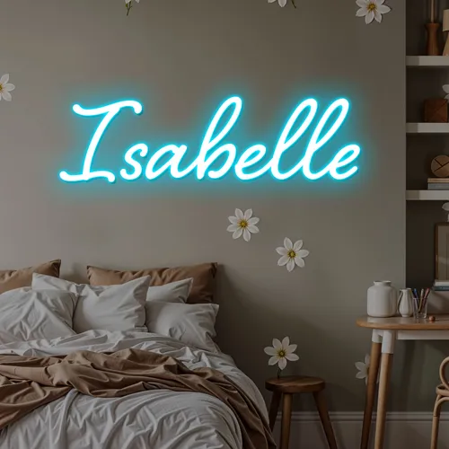 Isabelle Neon Sign - Imprint Now