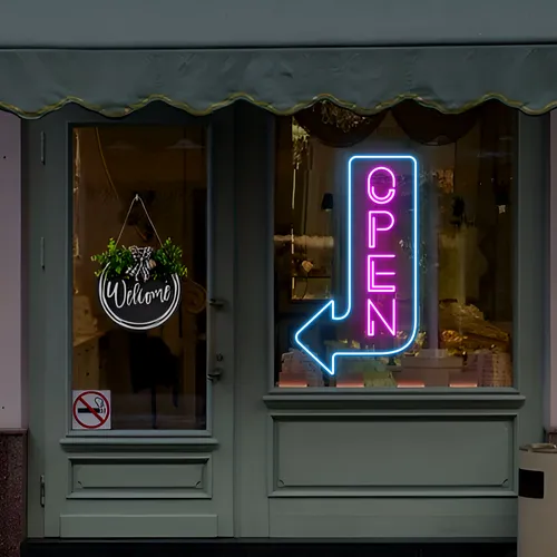 Doorway Open Neon Sign - Imprint Now