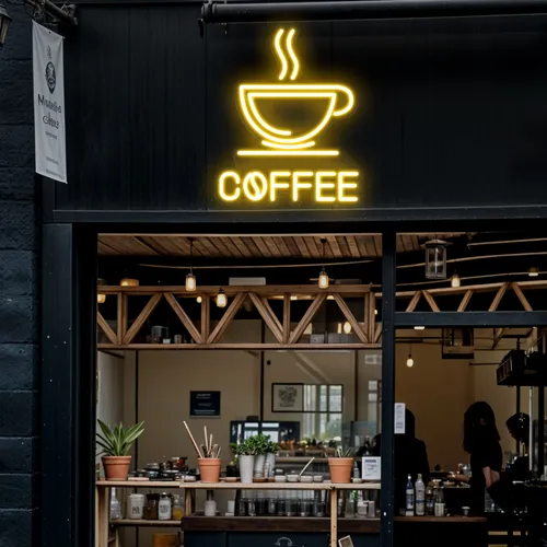Coffee Bliss Neon Sign - Imprint Now