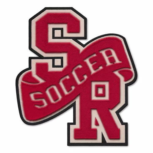 SR Soccer Letterman Jacket Patch - Imprint Now