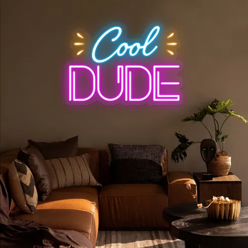 Cool Dude Neon Sign - Imprint Now