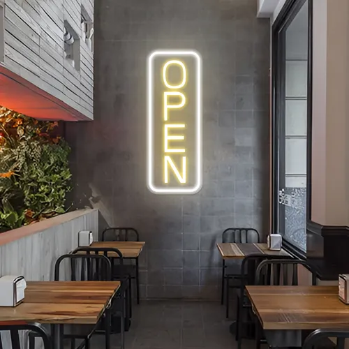 Classic Open Neon Sign - Imprint Now