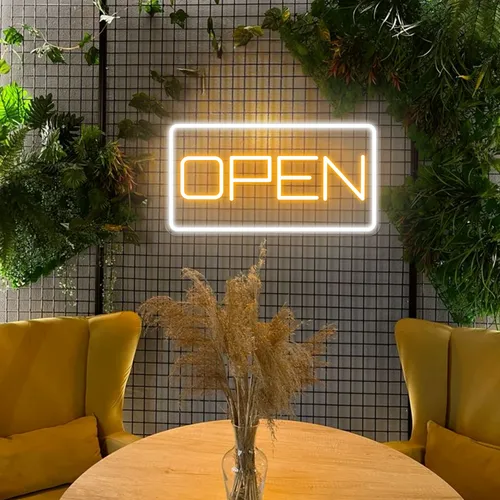 Inviting Open Neon Sign - Imprint Now