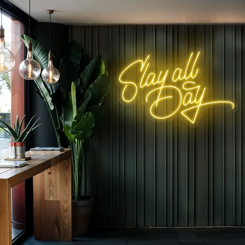 Slay All Day Neon Sign - Imprint Now