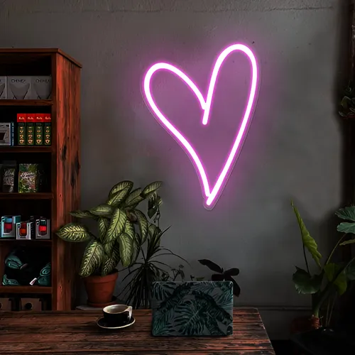 Sweetheart Pink Neon Sign - Imprint Now
