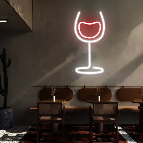 Aura Glass Neon Signs - Imprint Now