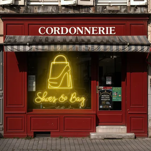 Shoe Bag Window Neon Sign - Imprint Now