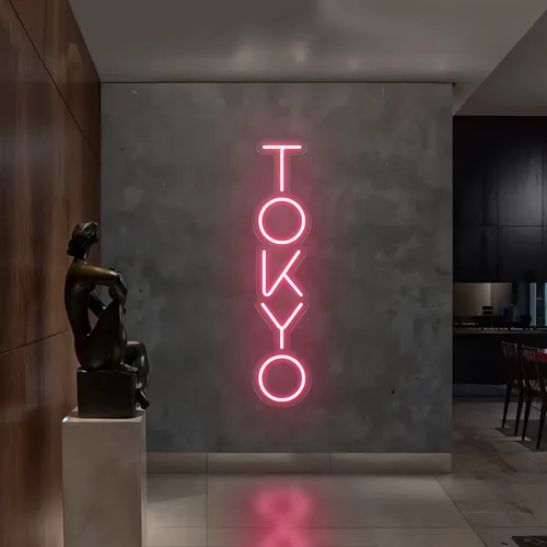 Tokyo Vertical Neon Sign - Imprint Now