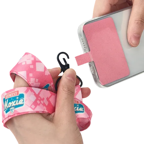 Lanyard & Blank Insert Phone Wallet - Imprint Now