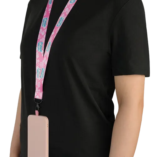 Lanyard & Blank Insert Phone Wallet - Imprint Now