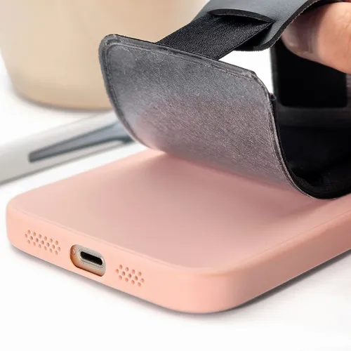 Leather Phone Wallet with Hand Grip - Imprint Now