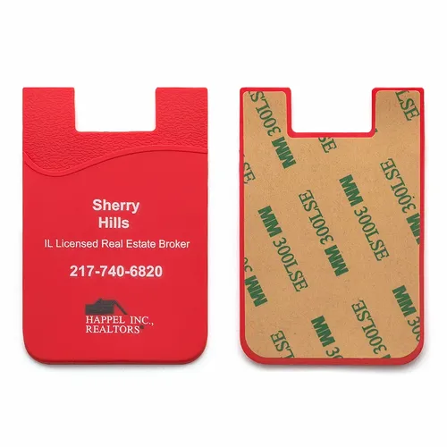 Silicone Phone Wallet Card Holder - Imprint Now