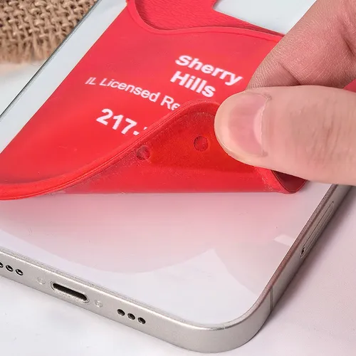 Silicone Phone Wallet Card Holder - Imprint Now