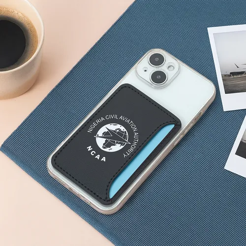 Leather Phone Wallet with Side Slit - Imprint Now