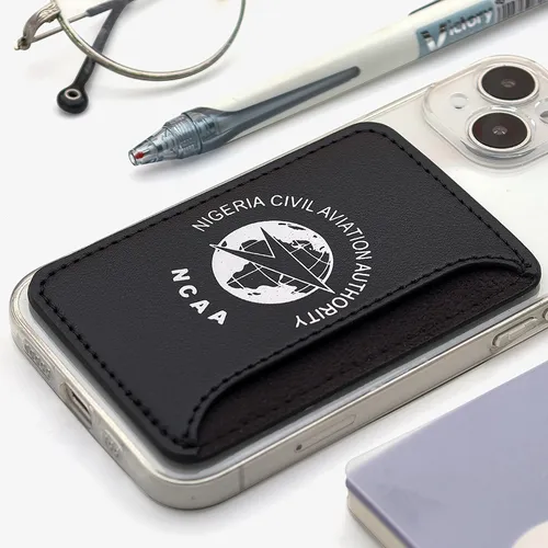 Leather Phone Wallet with Side Slit - Imprint Now