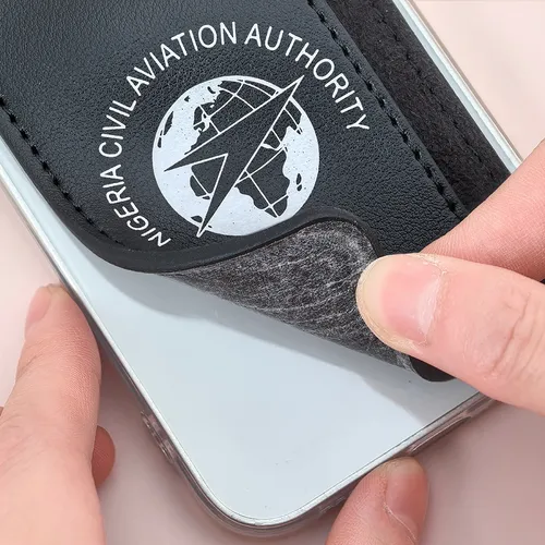 Leather Phone Wallet with Side Slit - Imprint Now