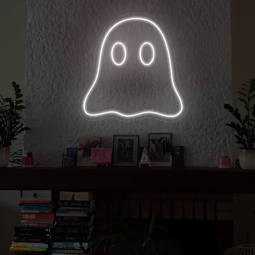 Mini Ghost Neon Sign - Imprint Now