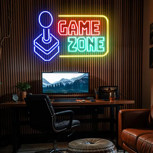 Game Zone Neon Sign - Imprint Now