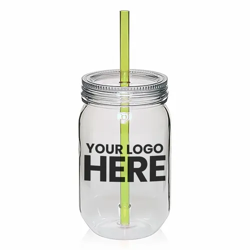24 oz. Single Wall Mason Jars
