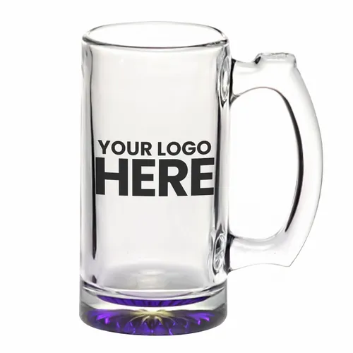 12 oz. Libbey Groomsmen Glass Beer Mugs