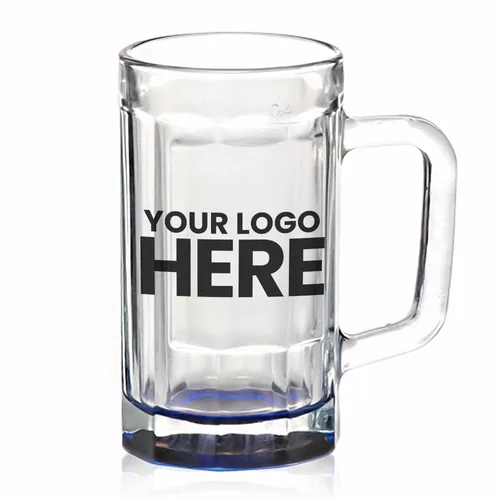 15 oz. Sports Fan Glass Beer Mugs