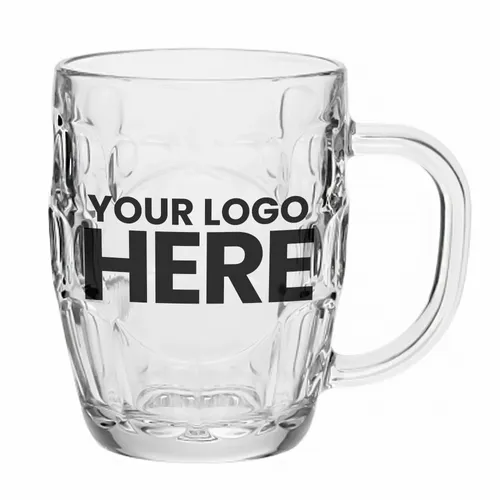 20 oz. ARC Britannia Glass Beer Mugs