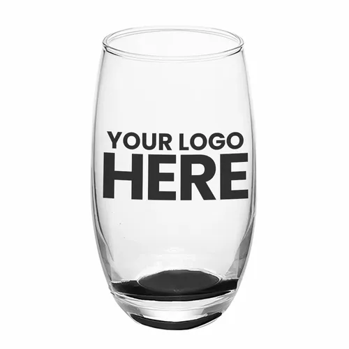 15 oz. Mikonos Clear Stemless Wine Glasses