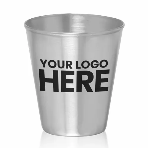 2.5 oz. Metal Shot Glasses